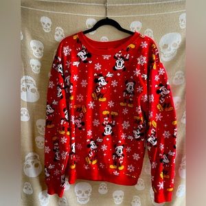 XL MICKEY XMAS SWEATSHIRT